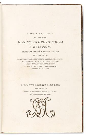 De Rossi, Giovanni Gherardo (1754-1827) Scherzi Poetici e Pittorici.